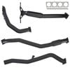 Ignite Exhausts Turbo Back For Nissan D22 Navara 3l 3" No Cat With Hotdog 409 Stainless Steel