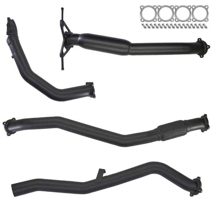 Ignite Exhausts Turbo Back For Nissan D22 Navara 3l 3" No Cat With Hotdog 409 Stainless Steel