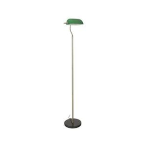 Oriel Lighting Banker's Floor Lamp Antique Brass 18cm