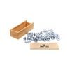 Mini Melamine Dominoes with Wooden Storage Box