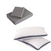Royal Comfort 4 Piece Sheet Set & 2 Air Mesh Pillows Charcoal Double