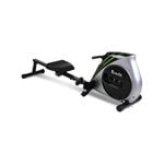 Everfit Foldable Exercise Rowing Machine Silver Black