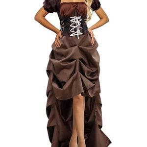 Elegant Vintage Victorian Steampunk Womens Plus Size Costume - Xlarge