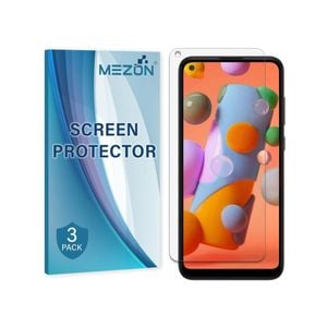 3 Pack MEZON Samsung Galaxy A21s Ultra Clear Film Screen Protectors