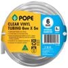Pope 6mm x 5m Clear Vinyl Tubing