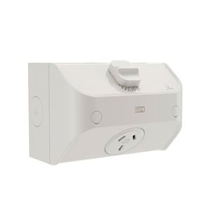 HPM 15A Aqua Single Surface Mount Powerpoint