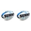 2PK Summit Global Advance Rugby Union Ball 3.0 Size 4 - Blue