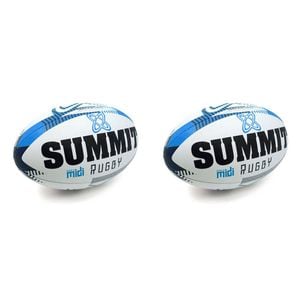 2PK Summit Global Advance Rugby Union Ball 3.0 Size 4 - Blue