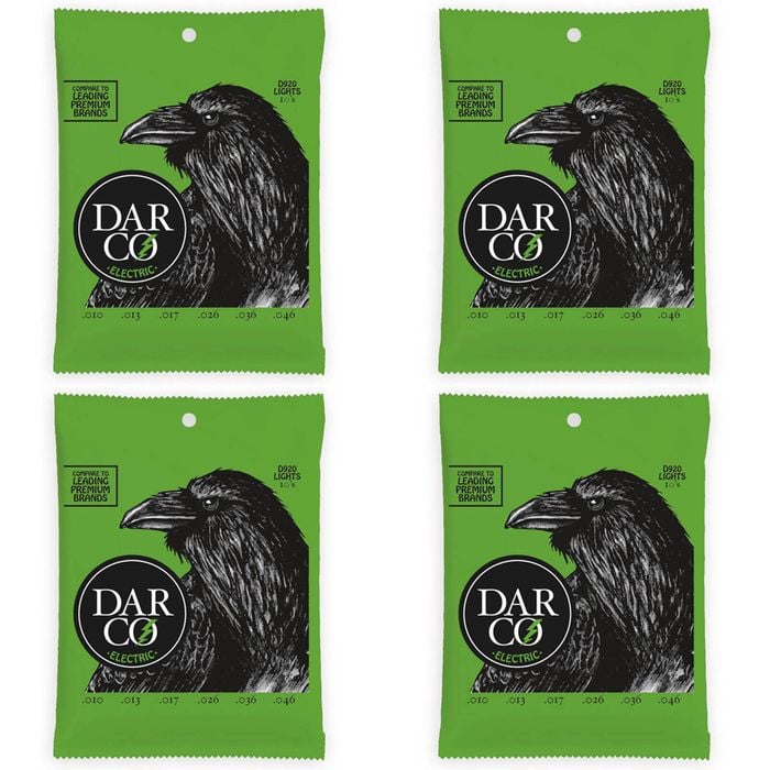 4PK Martin Guitar D920 Darco Electric Instrument String Nickel Plated Steel Light