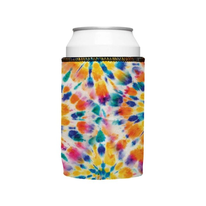 Stubbyz Rainbow Spiral Tie-Dye Stubby Cooler Standard