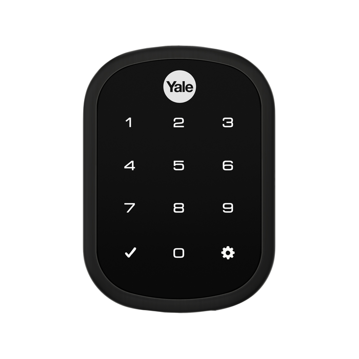 Yale Assure SL Matt Black with Yale Home App HK YRD256HKMBK