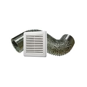 Manrose 150m Duct & Grille Exhaust Fan Kit