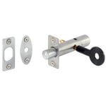 Gainsborough Satin Chrome Door Security Bolt