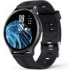 Smart Watch For Women, Android And Iphones Ip68 Waterproof - Black