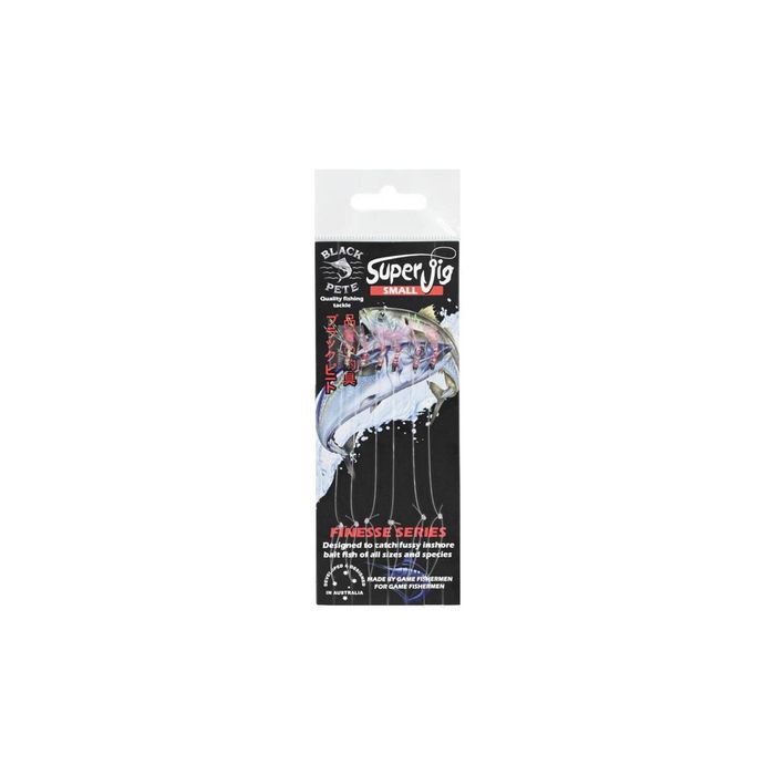 Black Pete Finesse Sabiki Pre Made Bait Jig Small
