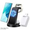 Generic 3-in-1 Wireless Charging Station for Samsung with 20W USB-C Power Adapter