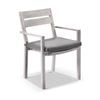 Outdoor Aged Teak Look Tahitian Aluminium Dining Chair