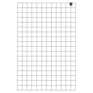 Rapid 180 x 120cm 100 x 100 x 5mm Silver Wire Mesh Panel