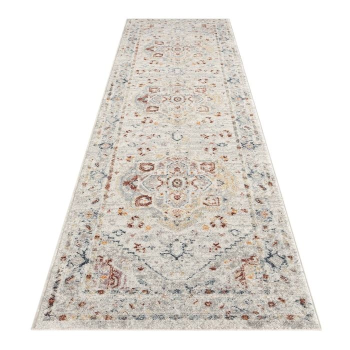 Ornate Persian Vintage Runner - Ornate Cream 80 X 150 Cm
