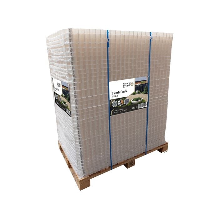 Natural Paving 29.5m² Cream Path and Vehicle Paver - 32 Pavers Trade Pack