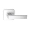 Schlage Satin Pearl Valor Series Angular Square Rose Dummy Lever