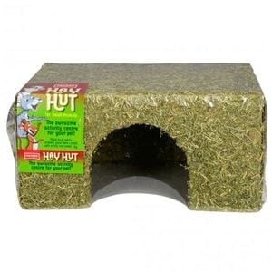 Peters Hay Huts Edible Pressed Small Animals Wood Fibre House Medium