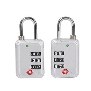 Syneco Luggage Combination Padlock Set - 2 Pack