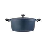 Maxwell & Williams Agile Non-Stick 28cm/6.3L Aluminium Casserole - Navy