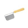 Cuisena Stainless Steel Crinkle Potato/Vegetable Cutter - Silver