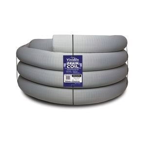 Vinidex 100mm x 20m Socked Slotted Draincoil