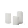 Rogue Elaris Solar Candle 3pcs Set -  7.5x7.5x14.7cm