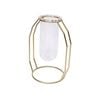 Jack 125 x 100 x 185mm Gold Circle Plant Propagation Vase