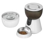 Advwin 4L Automatic Pet Feeder and 3L Water Fountain Timed Pet Food Dispenser