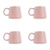 4PK Splosh Heartfelt Daughter 440ml Stoneware Mug Coffee/Tea Cup - Pink