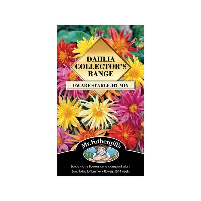 Mr Fothergill's Dahlia Dwarf Starlight Mix Seeds