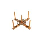 Giant Wooden Rope Ring Toss Quoits Outdoor Game Set