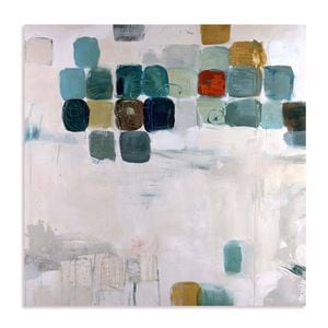 Artey | Patio Mosaic - Stretched Canvas - Stretched Canvas - 100 x 100cm