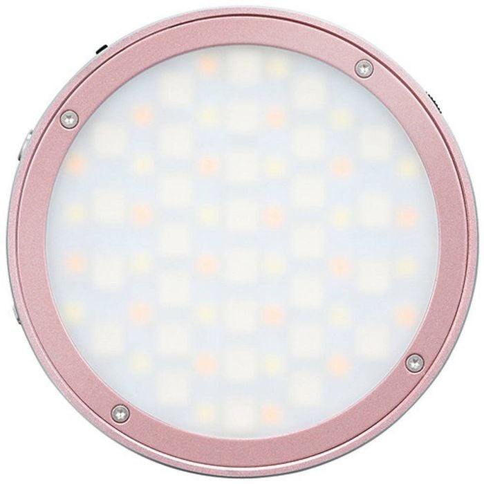 Godox R1 Round Rgb Led Light - Pink