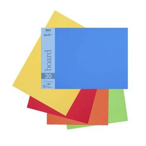 Quill Board A3 Assorted 15pk (Bright)