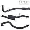 Ignite Exhausts Dump Pipe Back For Nissan Gu Patrol 4.2l Turbo Diesel Wagon 3" Inch / Muffler 409 Stainless Steel