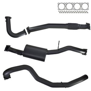 Ignite Exhausts Dump Pipe Back For Nissan Gu Patrol 4.2l Turbo Diesel Wagon 3" Inch / Muffler 409 Stainless Steel