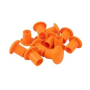 Jack 8-12mm Orange Reinforcing Bar Caps - 40 Pack