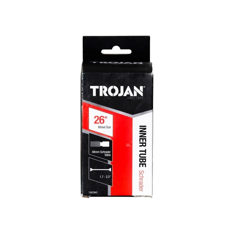 Trojan 26 Inch Schrader Inner Tube
