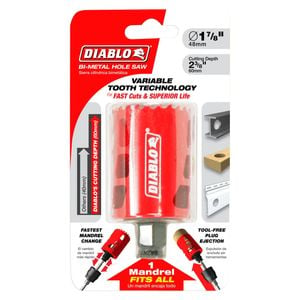 Diablo 48mm Bi-Metal Hole Saw