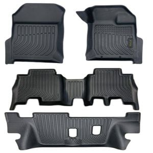 Vehiclab Isuzu MU-X - 2021 - 2025 - RJ - 3D/5D All Weather Moulded Car Floor Mats