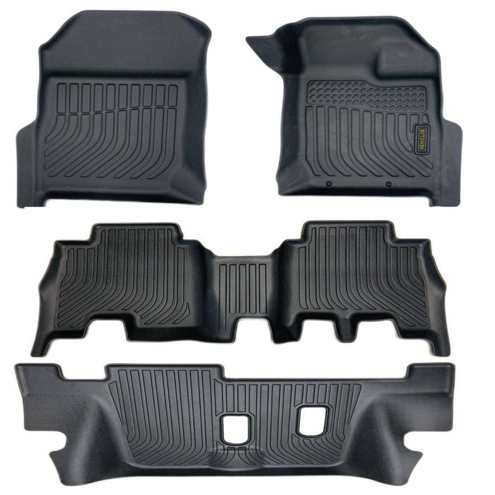 Vehiclab Isuzu MU-X - 2021 - 2025 - RJ - 3D/5D All Weather Moulded Car Floor Mats