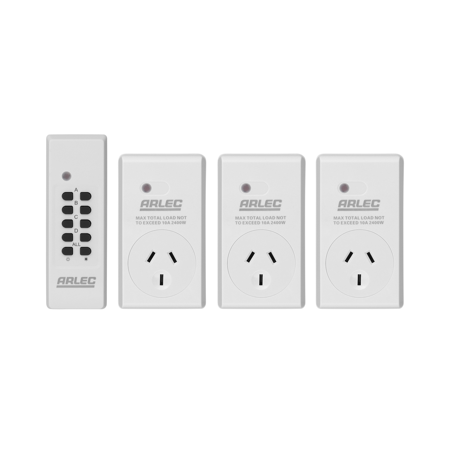Arlec Remote Controlled Power Outlets - 3 Pack product image