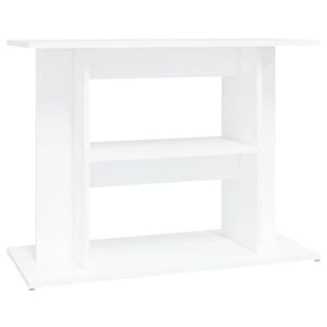 vidaXL Aquarium Stand Fish Tank Cabinet Base Living Room White