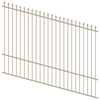 ProtectorAl 1201-2400W x 1800H Paperbark Spear Top Pool Fence Panel Raked Up to 15º