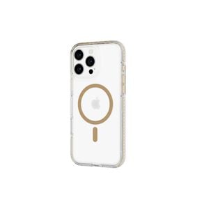 Tech21 Evocrystal Magsafe Case Protection For Apple Iphone 16 Pro Max Gold